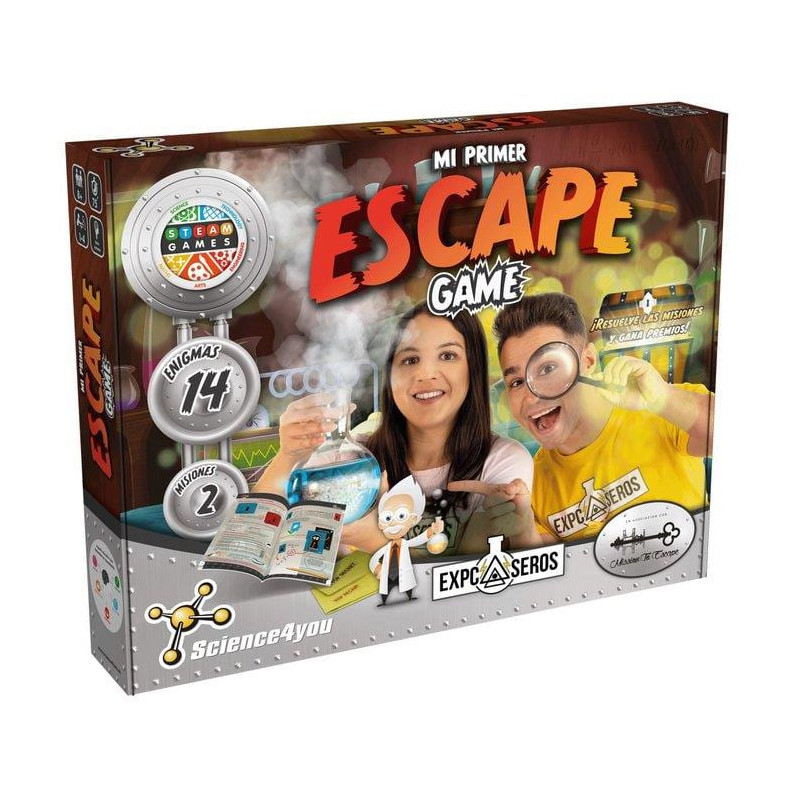 Juego de mesa Science4You Mi Primer Escape Game