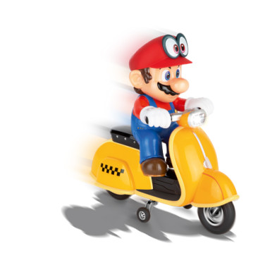 Moto teledirigida Carrera Super Mario Odyssey Scooter Mario