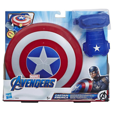 Escudo y Guante Magnéticos Avengers Capitán América