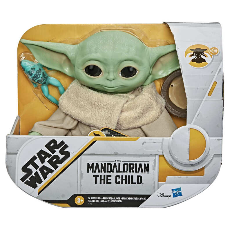 Muñeco Interactivo Star Wars Mandalorian El Niño Baby Yoda Pequeño