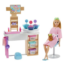 Muñeca Barbie y su salón de belleza