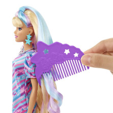 Muñeca Barbie Totally Hair Pelo Extralargo Estrella