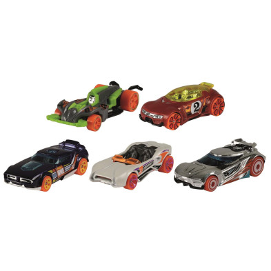 Caja coches Hot Wheels Pack 5 coches modelos surtidos
