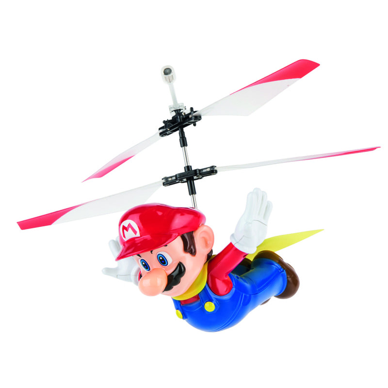 Helicóptero Teledirigido Carrera Super Mario Mario Volador