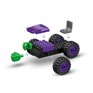 Set de construccion Lego Classic Camiones de Combate de Hulk y Rhino