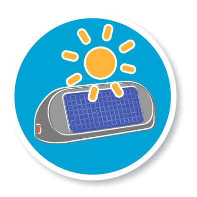 Accesorio lampara solar Smoby para casa de jardin