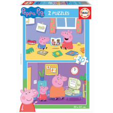 Puzzle Educa 2x20 Peppa Pig