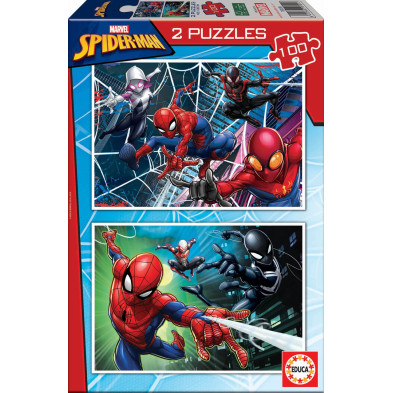 Puzzle Educa 2x100 Spiderman