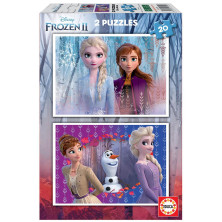 Puzzle Educa 2x20 Frozen 2
