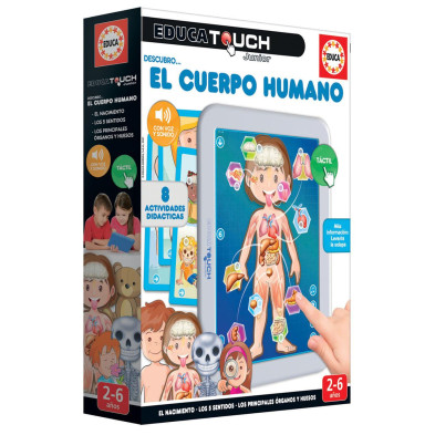 Juego Educativo Educa Touch Junior El Cuerpo Humano