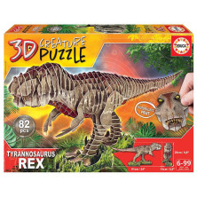Puzzle 3D Educa T-Rex Creature