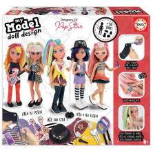 Juego Educa My Model Doll Design Pop Star