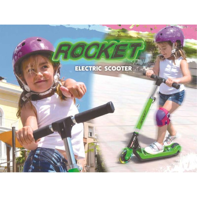 Patinete electrico plegable Ninco Junior E Scooter Rocket