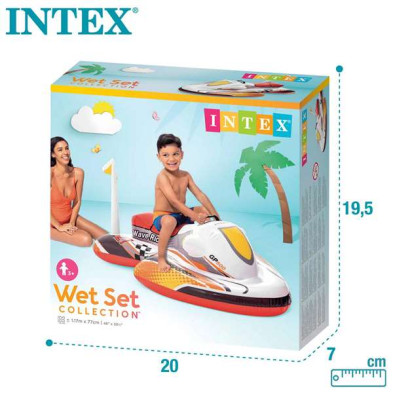 Figura hinchable Intex Moto Wave Rider 117 cm