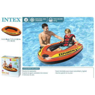 Barca hinchable Intex Explorer Pro 50 137 cm
