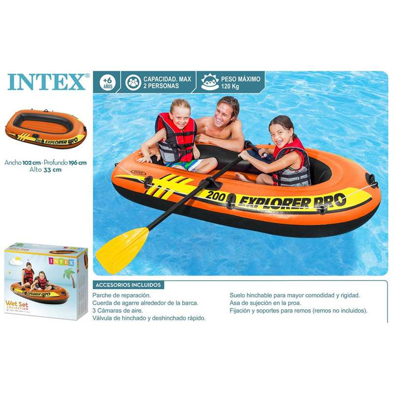 Barca hinchable Intex Explorer Pro 200 196 cm