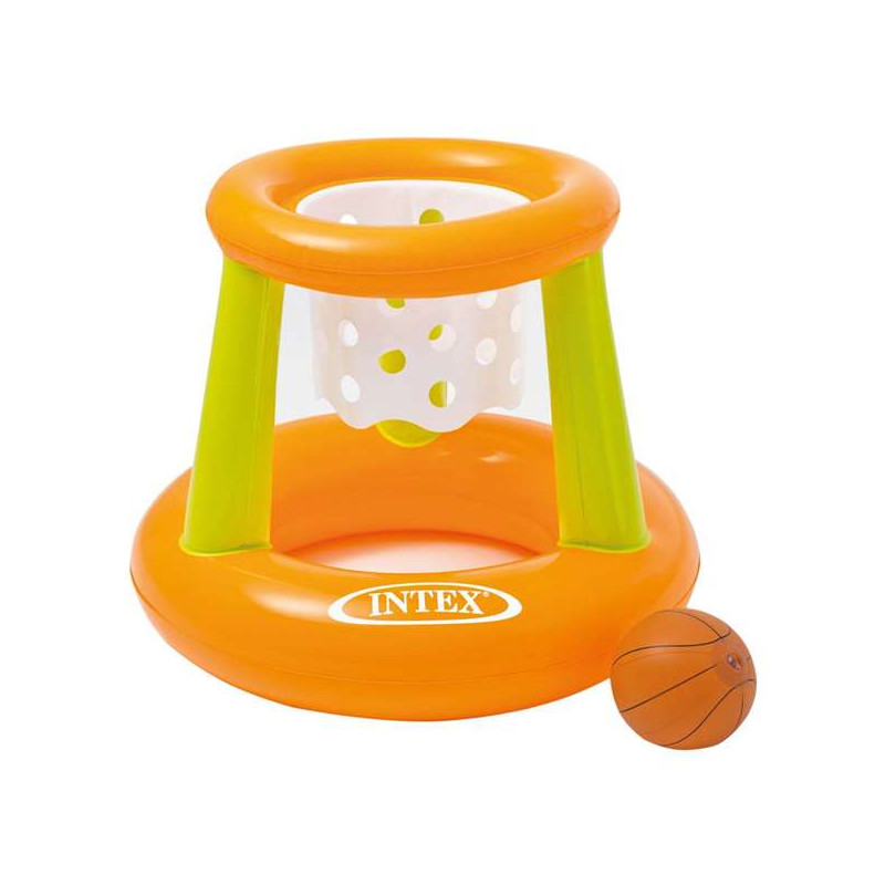 Juego hinchable de baloncesto con pelota Intex
