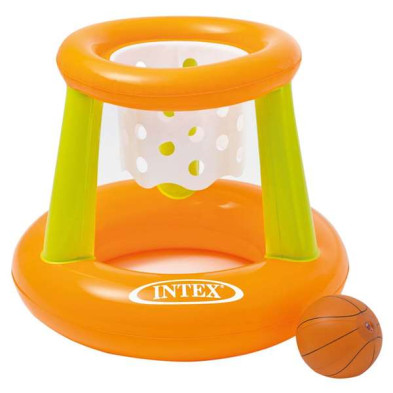 Juego hinchable de baloncesto con pelota Intex