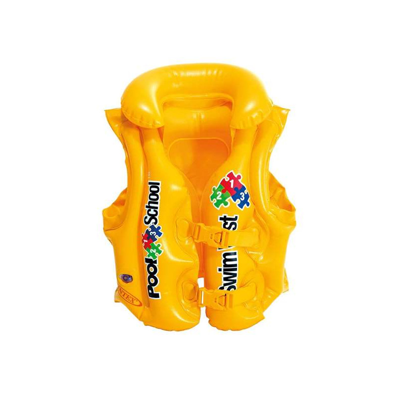 Chaleco flotador hinchable para niño Intex 50 cm