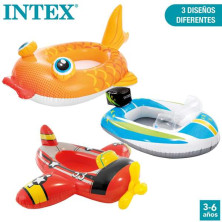 Barca hinchable Intex coche-avion-pez modelos surtidos