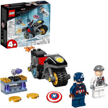 Set de construccion Lego Capitan America Contra Hydra