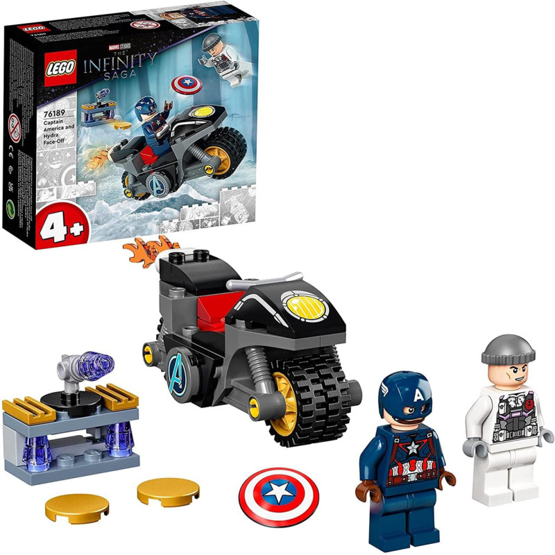 Set de construccion Lego Capitan America Contra Hydra